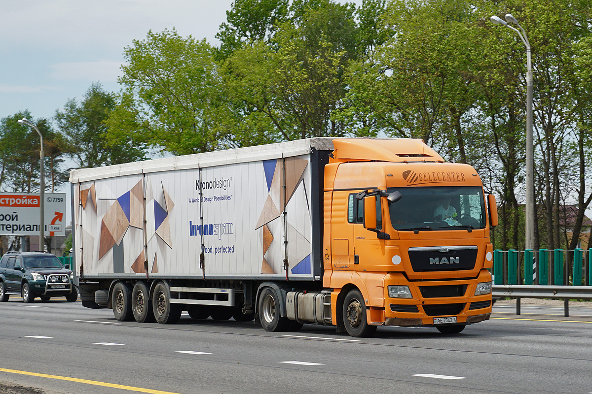 Гродненская область, № АЕ 7543-4 — MAN TGX ('2007) 18.440