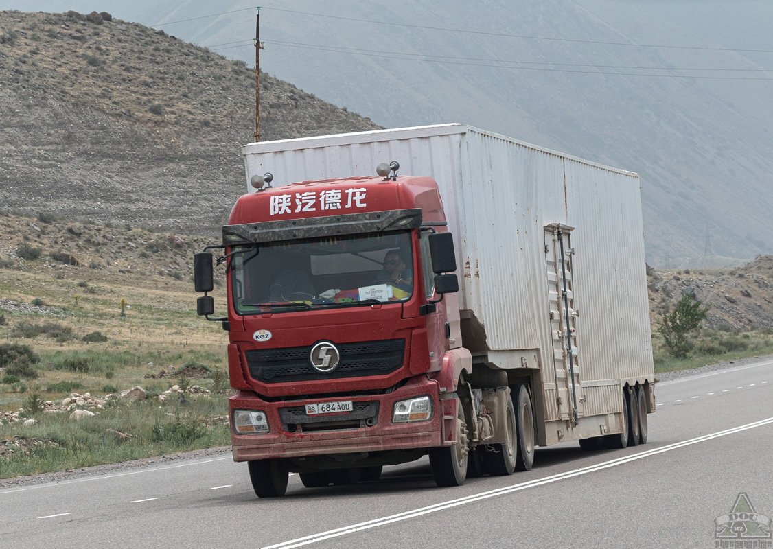 Киргизия, № 08 684 AOU — Shaanxi Shacman M3000 (общая модель)