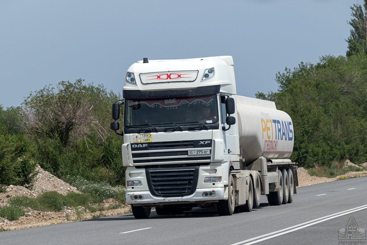Киргизия, № 01 275 AE — DAF XF105 FTS