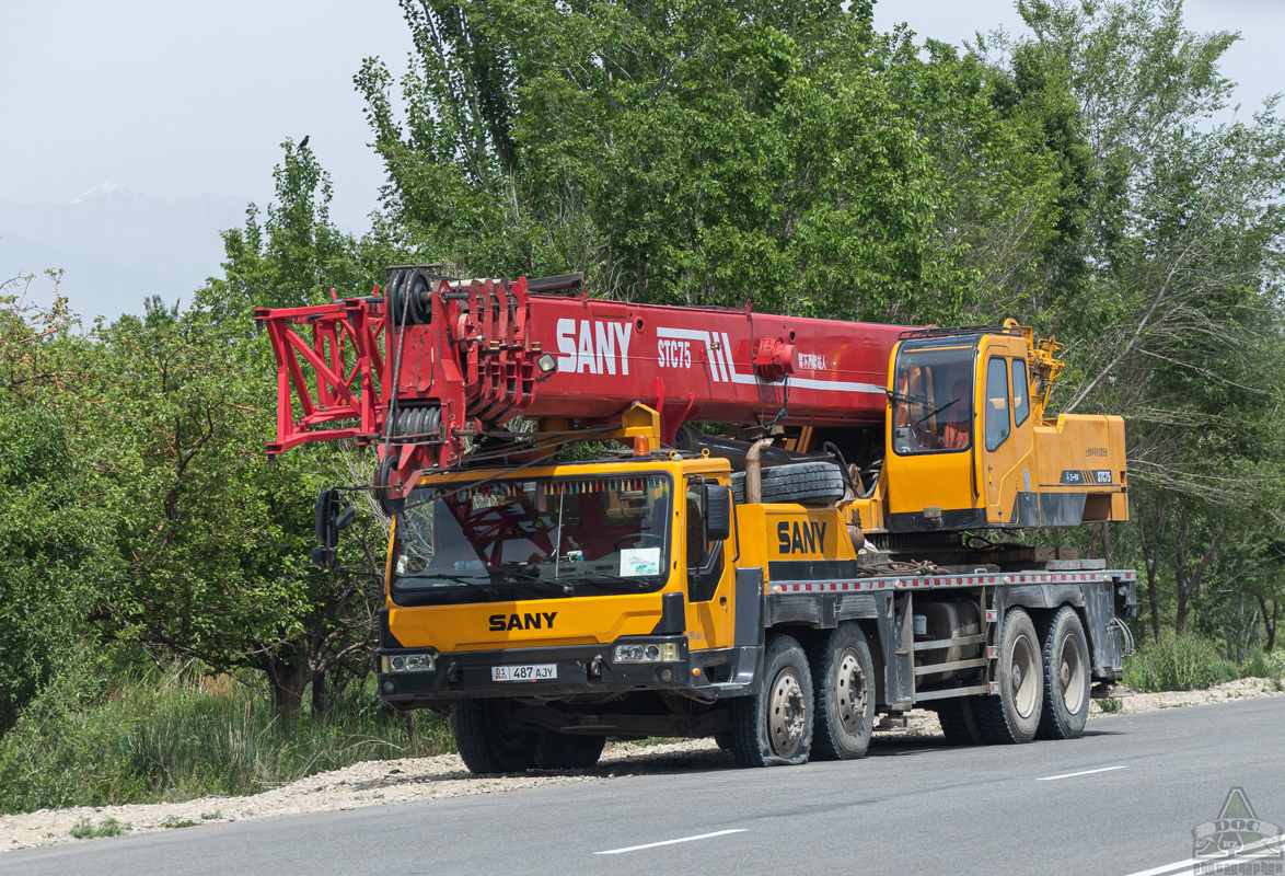 Киргизия, № 01 487 AJY — SANY (общая модель)