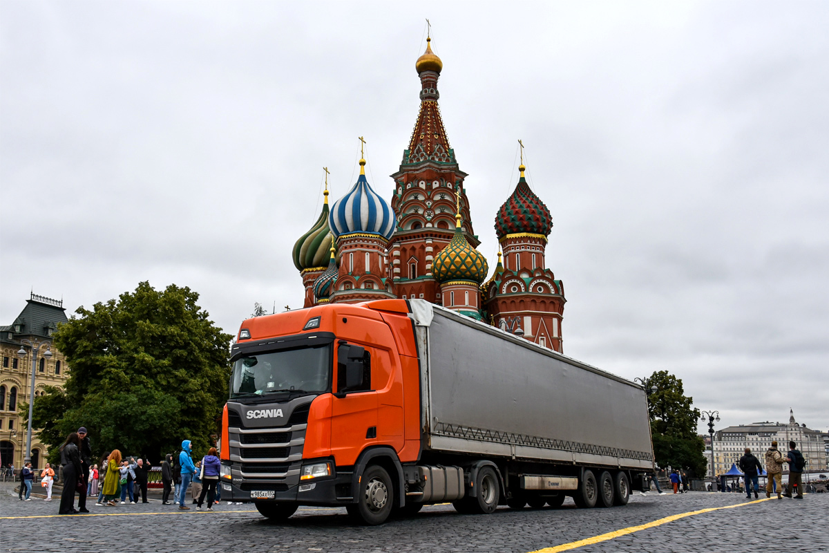 Московская область, № К 985 АХ 550 — Scania ('2016) R500