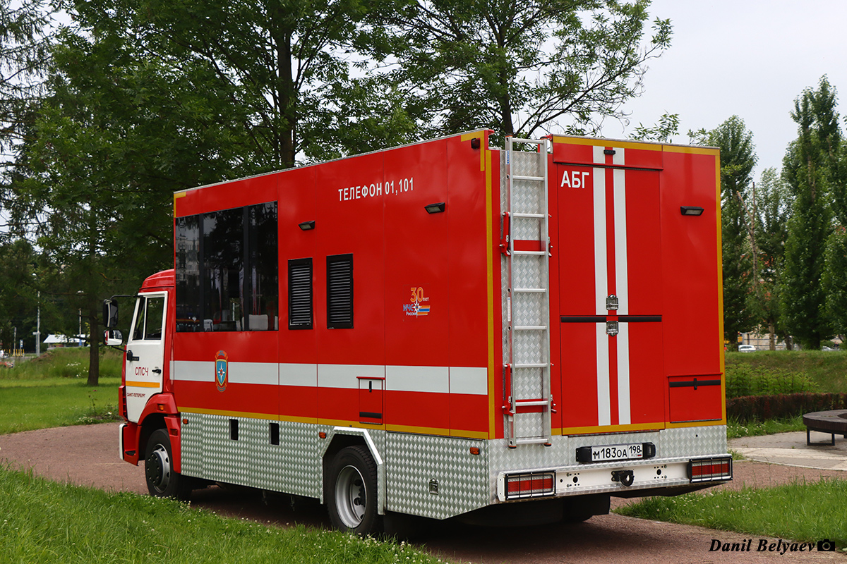 Санкт-Петербург, № М 183 ОА 198 — КамАЗ-4308-G5(69)