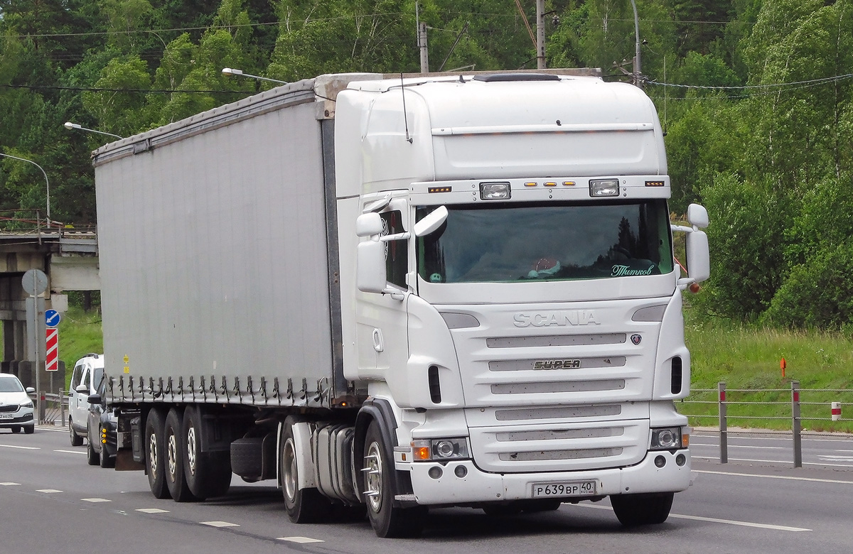 Калужская область, № Р 639 ВР 40 — Scania ('2004) R420