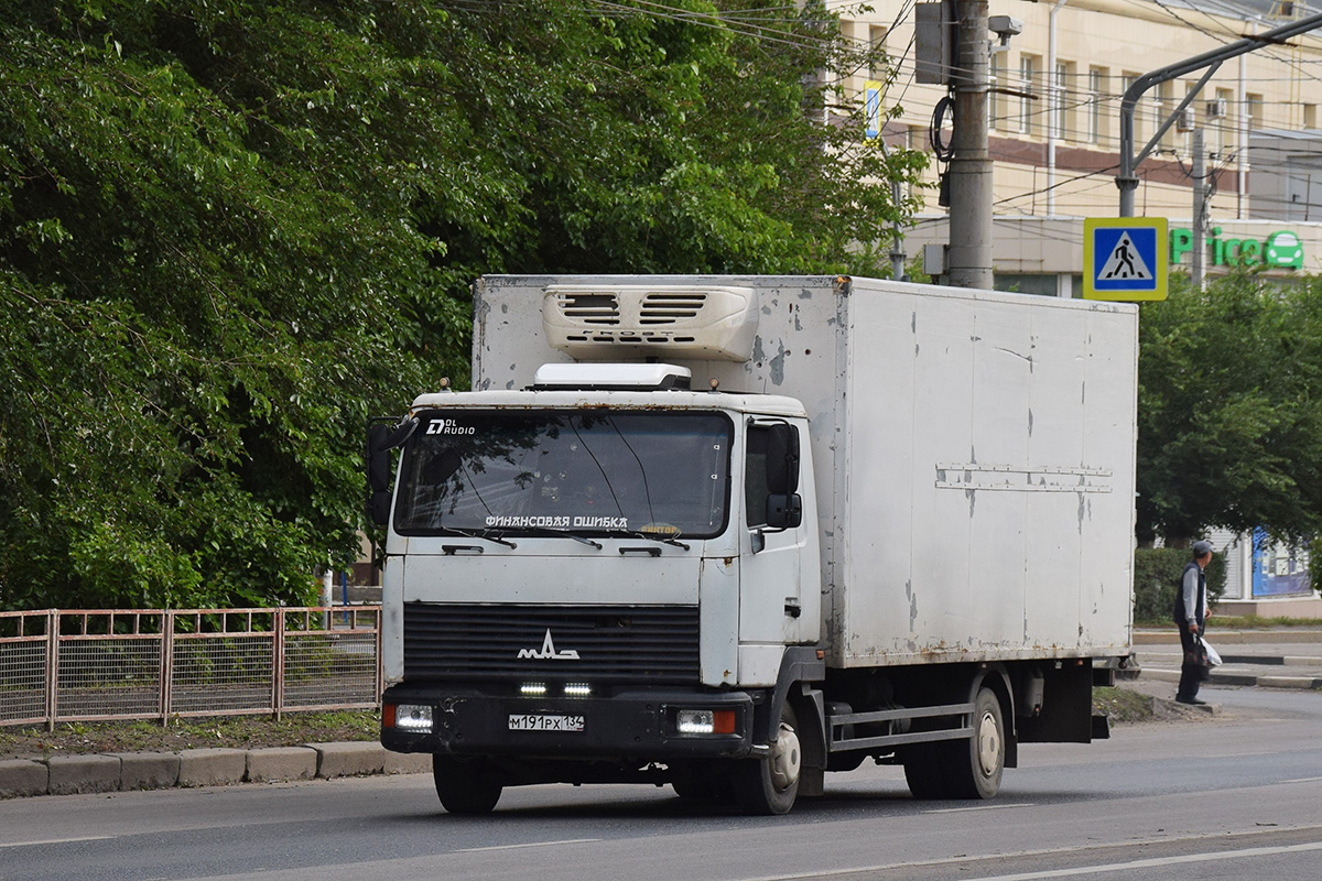 Волгоградская область, № М 191 РХ 134 — МАЗ-4371P2