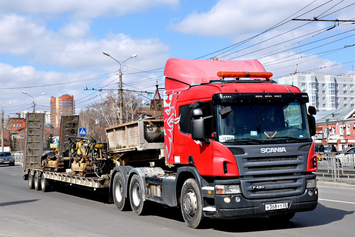 Алтайский край, № У 368 УТ 22 — Scania ('2004) P420