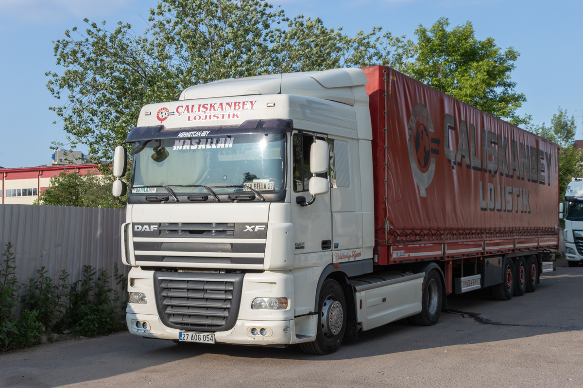 Турция, № 27 AOG 057 — DAF XF105 FT