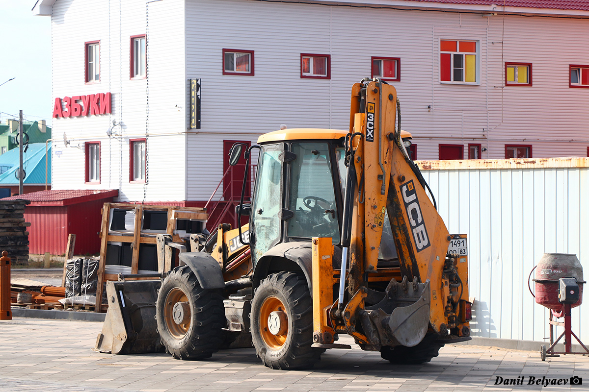 Ненецкий автономный округ, № 1491 ОО 83 — JCB 3CX