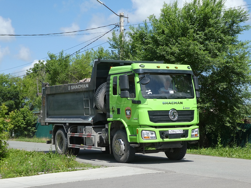 Приморский край, № Х 394 СТ 125 — Shaanxi Shacman L3000 (общая модель)