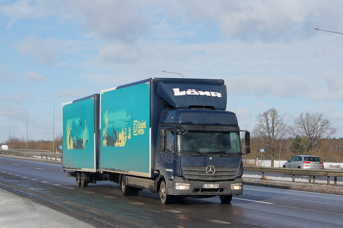 Литва, № LAL 978 — Mercedes-Benz Atego (общ.м)