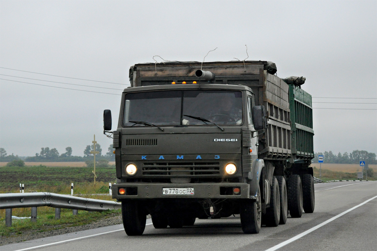 Башкортостан, № В 778 ОС 02 — КамАЗ-5320