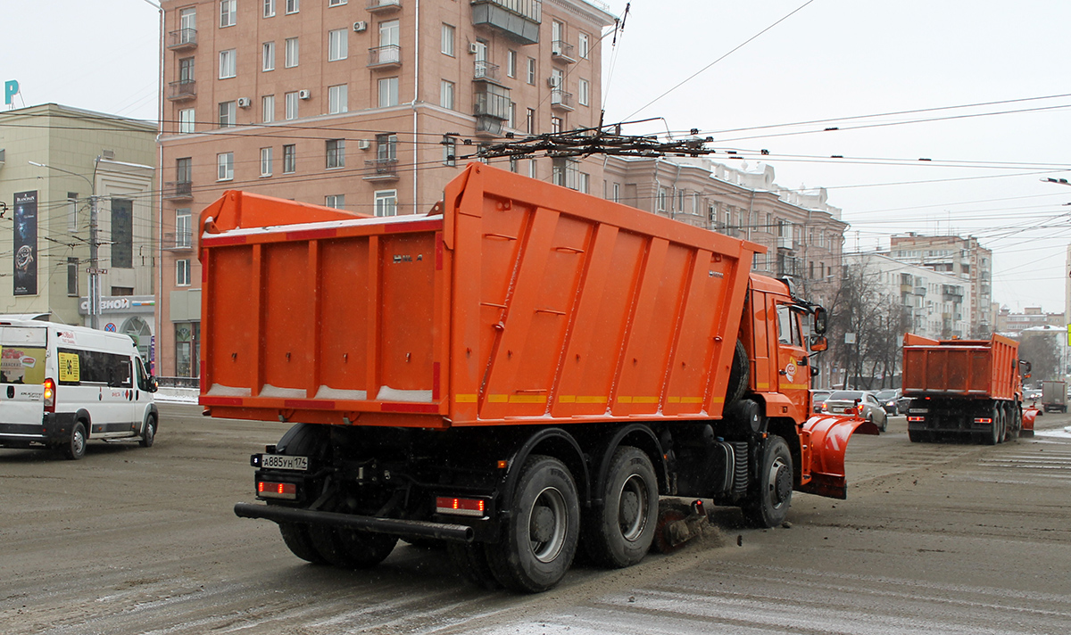 Челябинская область, № А 885 УН 174 — КамАЗ-6520-53
