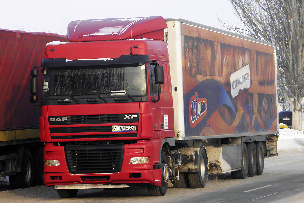 Киевская область, № АІ 8714 АМ — DAF XF95 FT