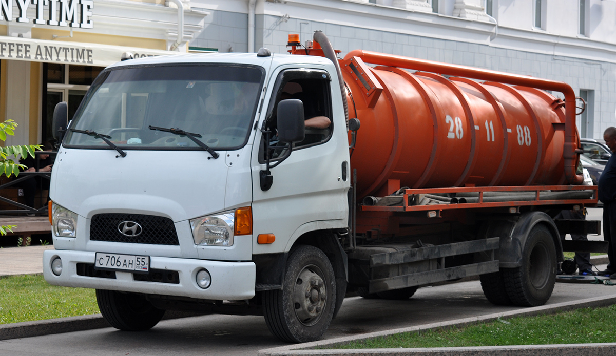 Омская область, № С 706 АН 55 — Hyundai HD78 ('2004)