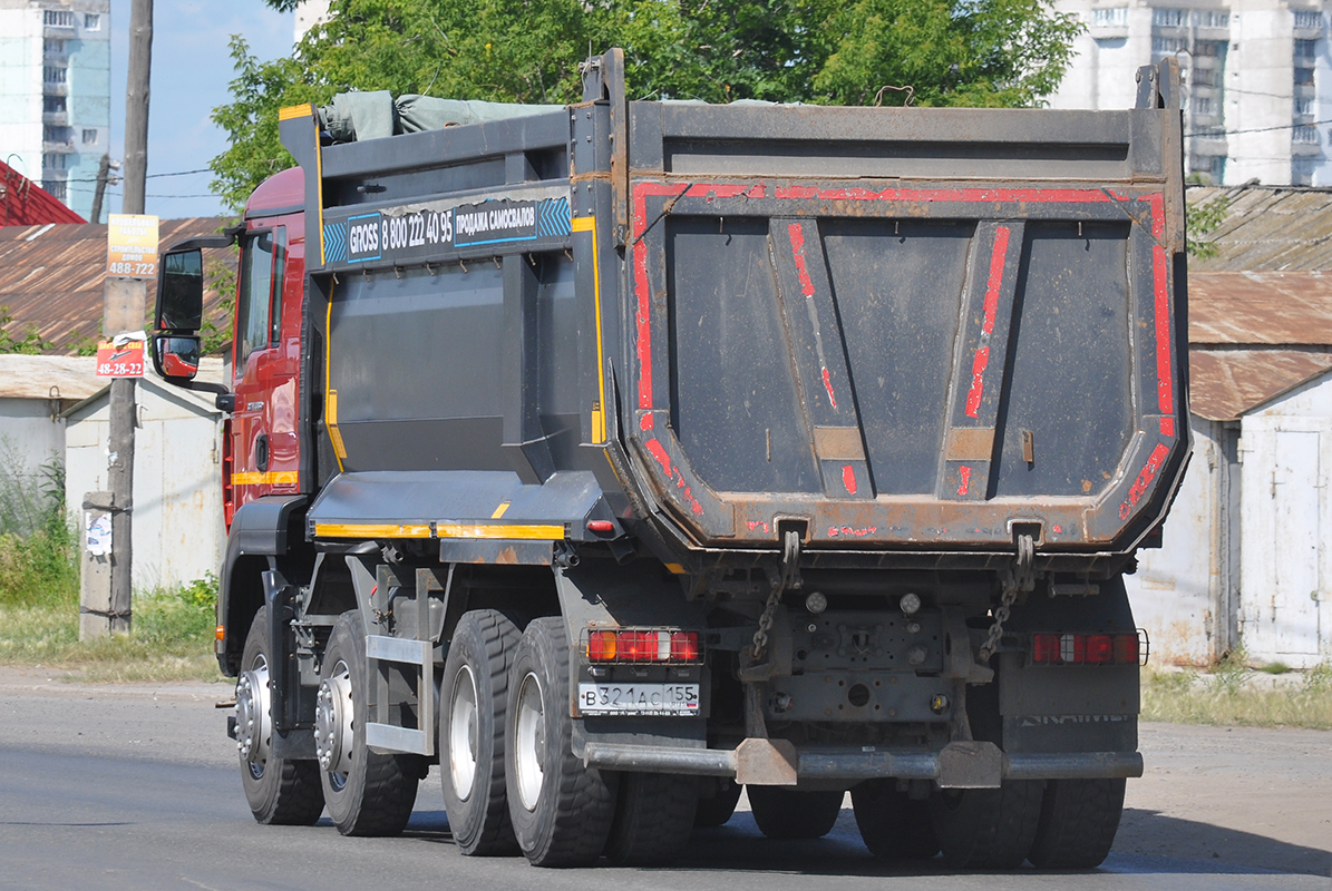 Омская область, № В 321 АС 155 — Sitrak C7H ZZ3316