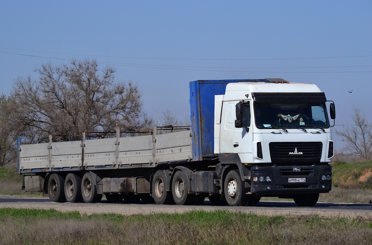 Челябинская область, № В 998 НК 174 — МАЗ-6430A9