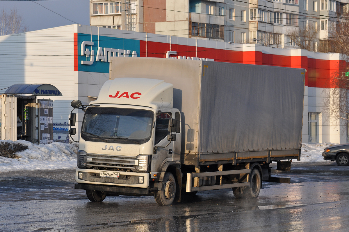 Кемеровская область, № У 849 ОМ 142 — JAC N120X