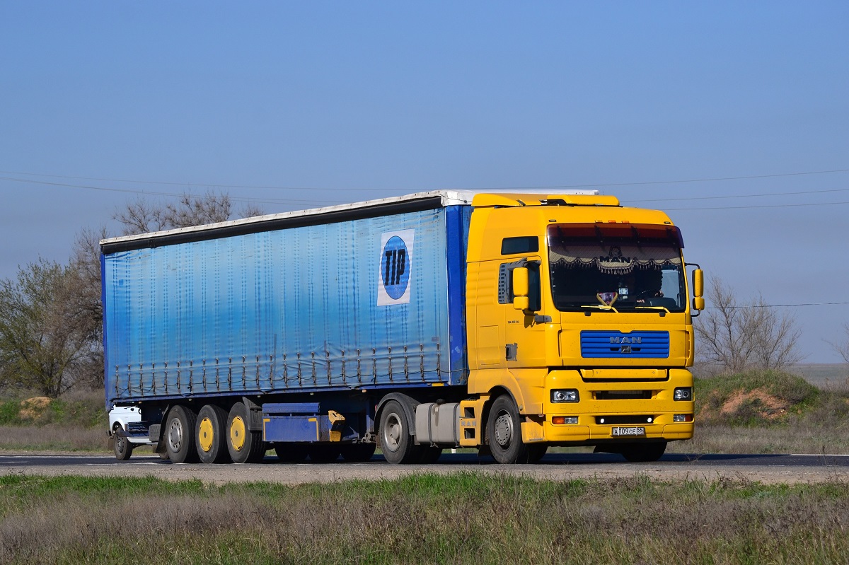 Оренбургская область, № А 109 СЕ 56 — MAN TGA 18.410