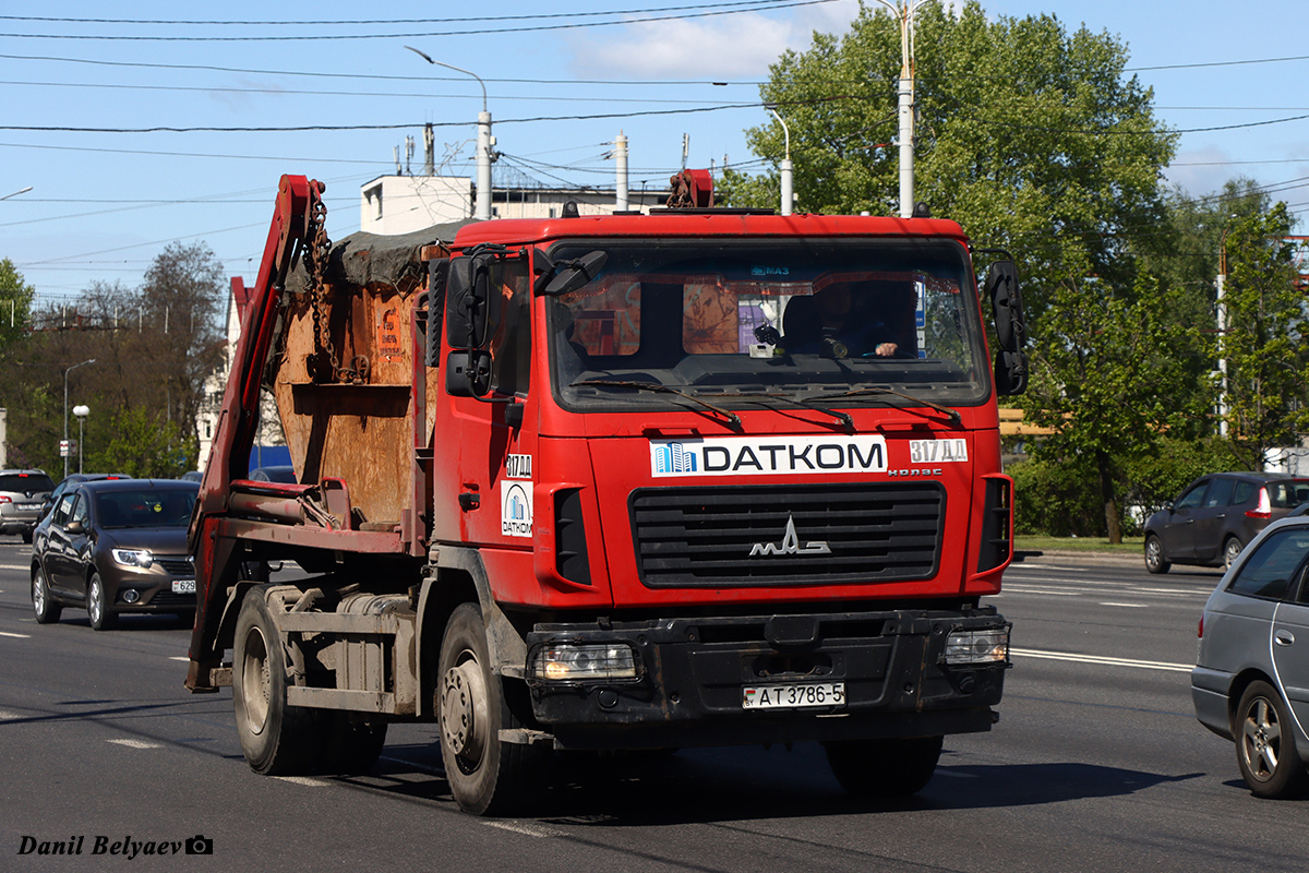 Минск, № 317ДД — МАЗ-5340 (общая модель)