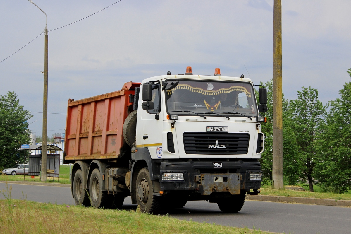 Могилёвская область, № АК 4207-6 — МАЗ-6501 (общая модель)
