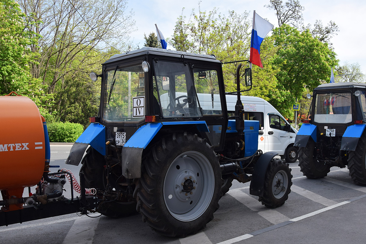 Волгоградская область, № 3975 СР 34 — Беларус-82.1
