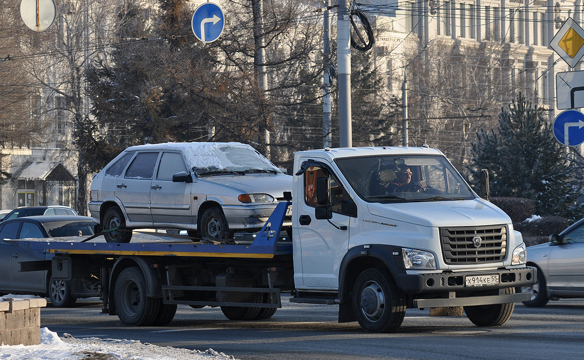 Омская область, № Х 914 КЕ 55 — ГАЗ-C41R13