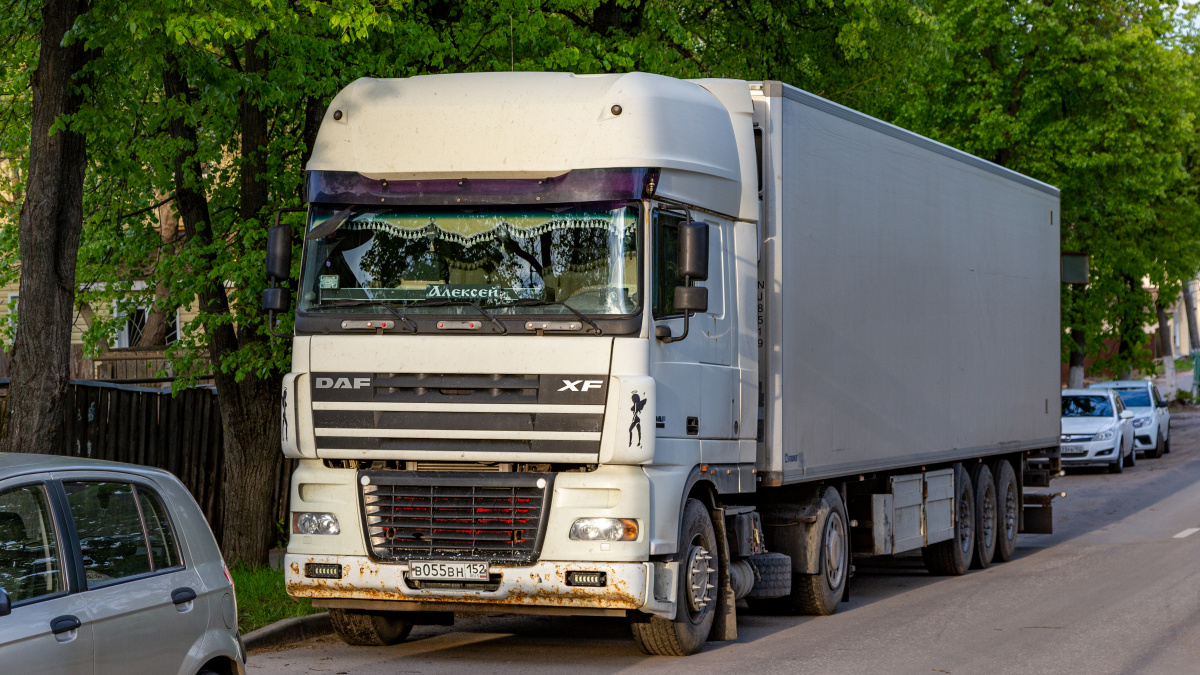 Нижегородская область, № В 055 ВН 152 — DAF XF95 FT