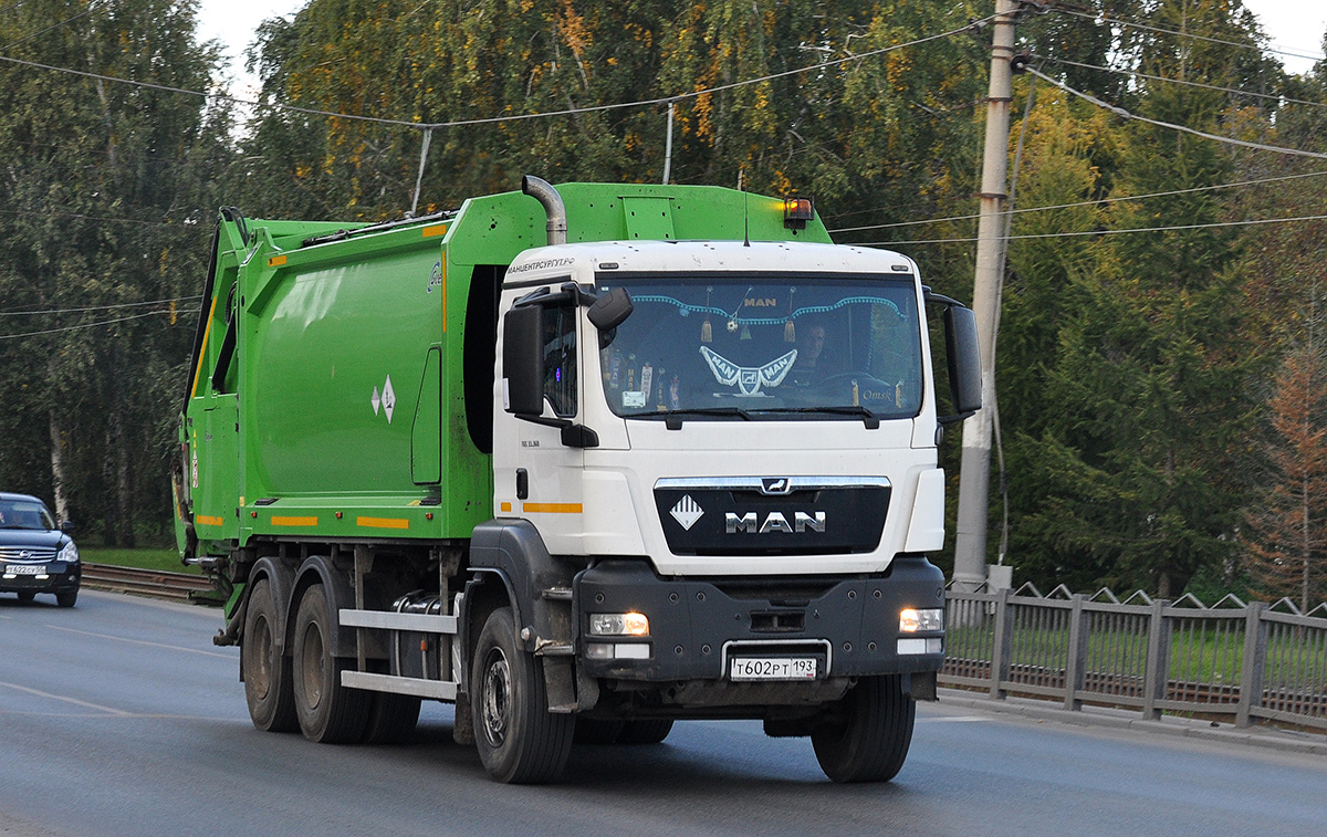 Омская область, № Т 602 РТ 193 — MAN TGS 33.360
