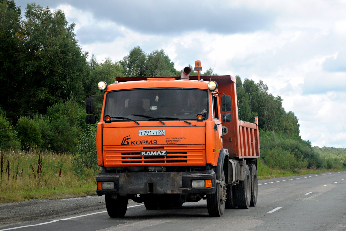 Алтайский край, № Т 791 УТ 22 — КамАЗ-65115-62