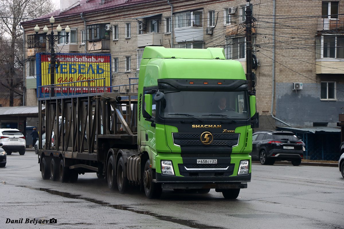 Хабаровский край, № Р 658 СТ 27 — Shaanxi Shacman X3000 SX4258