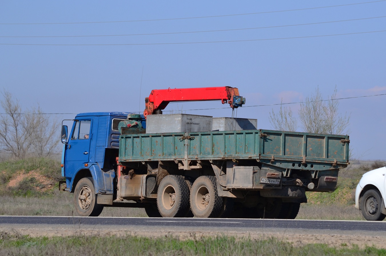 Волгоградская область, № К 006 УН 34 — КамАЗ-5320
