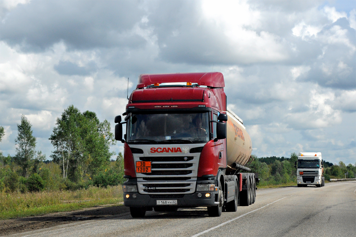 Алтайский край, № Т 168 УН 22 — Scania ('2013) G440