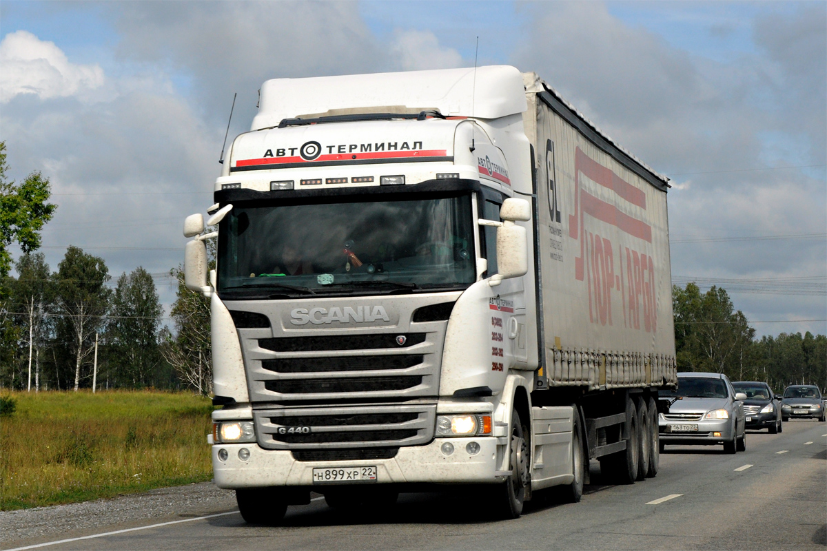 Алтайский край, № Н 899 ХР 22 — Scania ('2013) G440