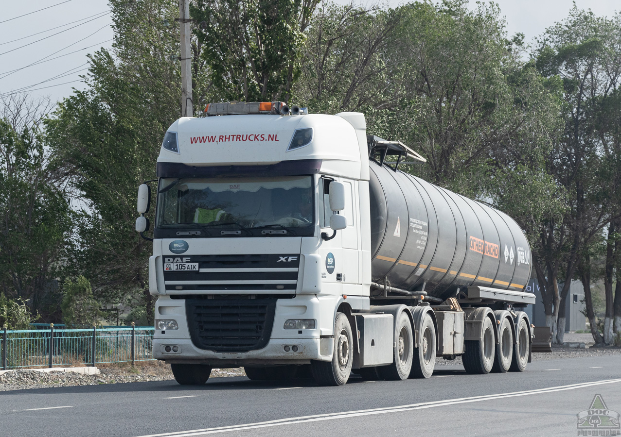 Киргизия, № 01 105 AIK — DAF XF105 FTT