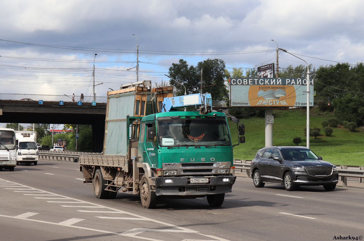 Красноярский край, № А 590 ТМ 24 — Mitsubishi Fuso (общая модель)