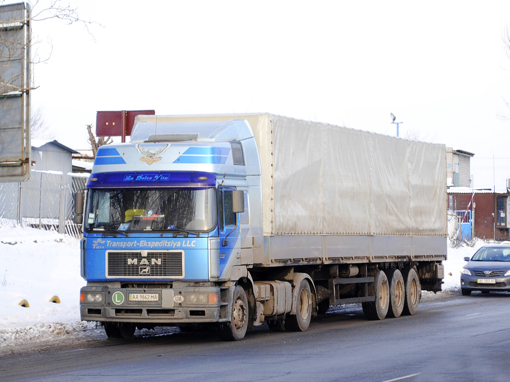 Киев, № АА 9862 МА — MAN F2000 (общая модель)