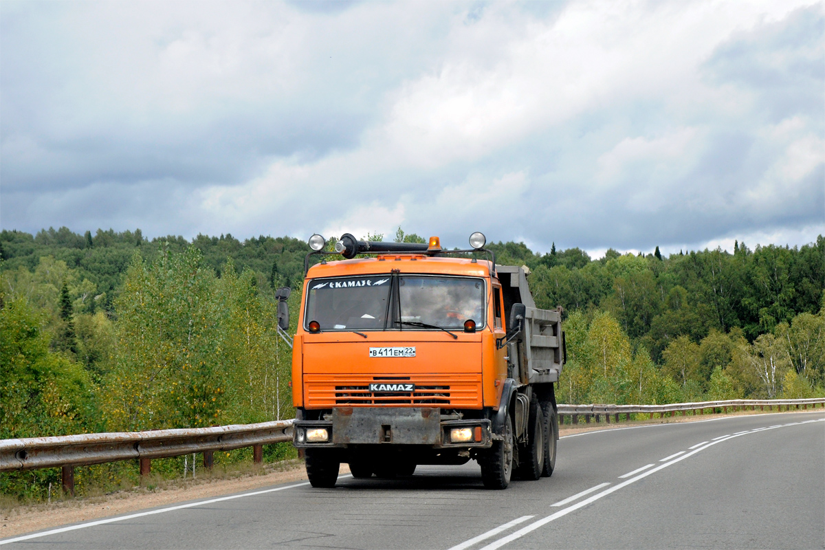 Алтайский край, № В 411 ЕМ 22 — КамАЗ-5511