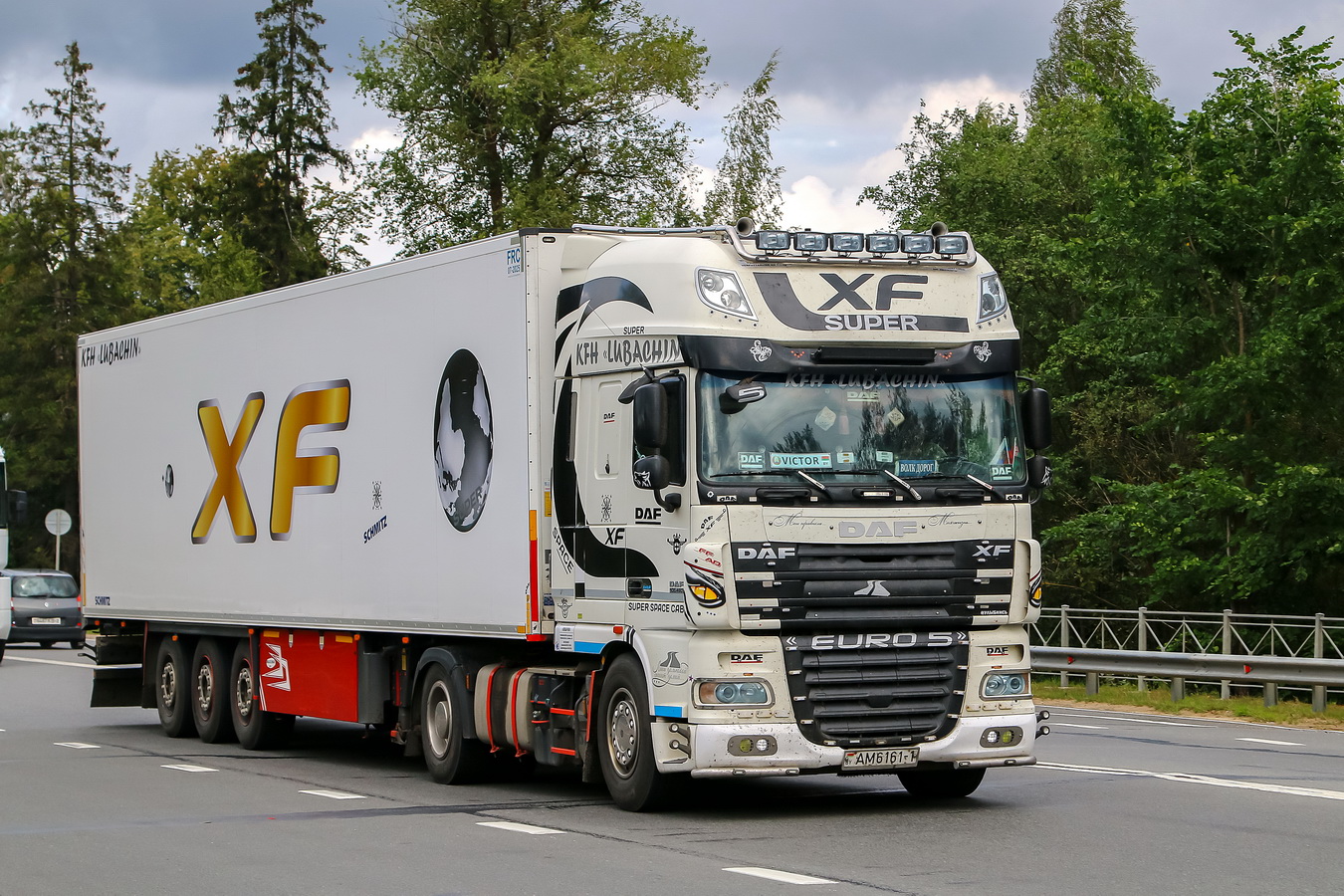 Брестская область, № АМ 6161-1 — DAF XF105 FT
