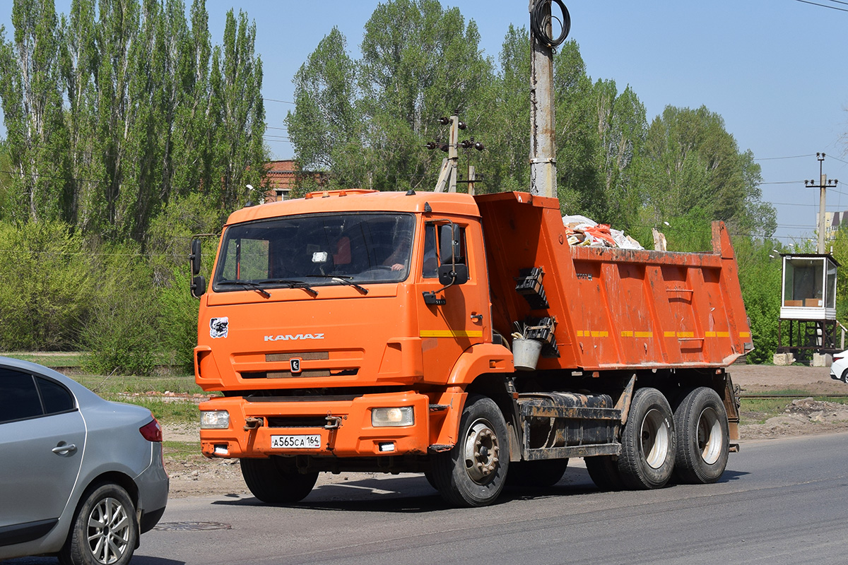 Саратовская область, № А 565 СА 164 — КамАЗ-65115-L4(19)