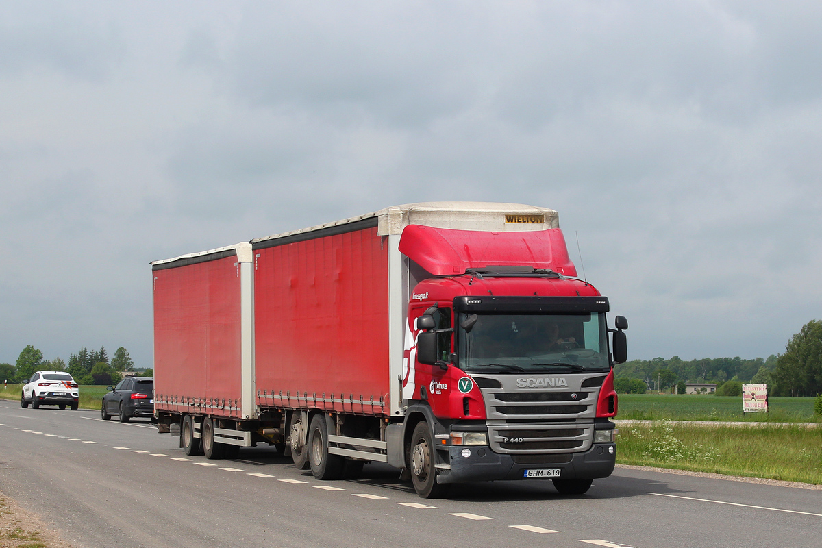 Литва, № GHM 619 — Scania ('2011) P440