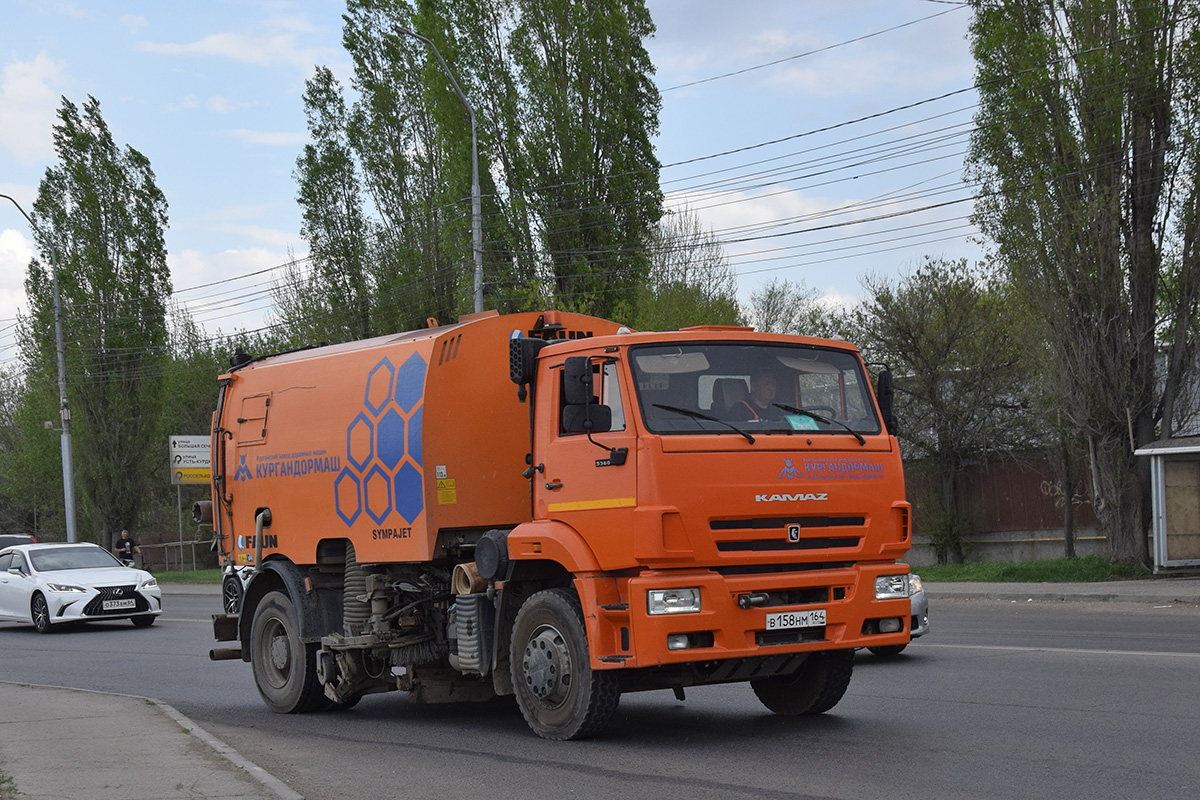Саратовская область, № В 158 НМ 164 — КамАЗ-53605 (общая модель)