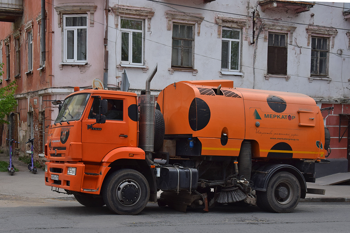 Саратовская область, № В 158 НМ 164 — КамАЗ-53605 (общая модель)