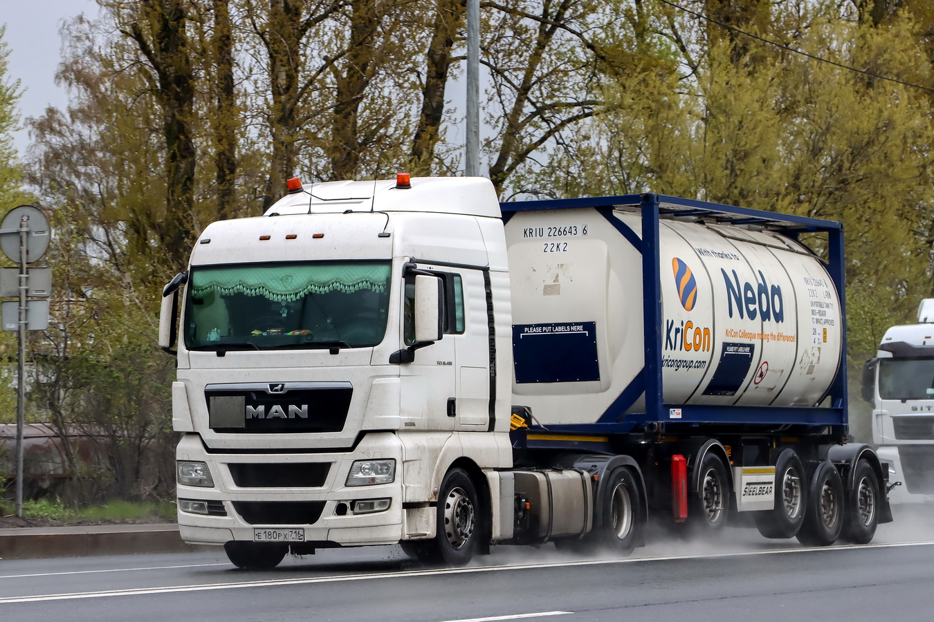 Татарстан, № Е 180 РХ 716 — MAN TGX ('2007) 18.480