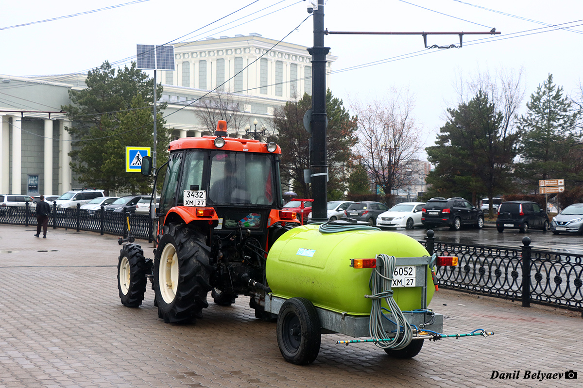 Хабаровский край, № 6052 ХМ 27 —  Модель неизвестна