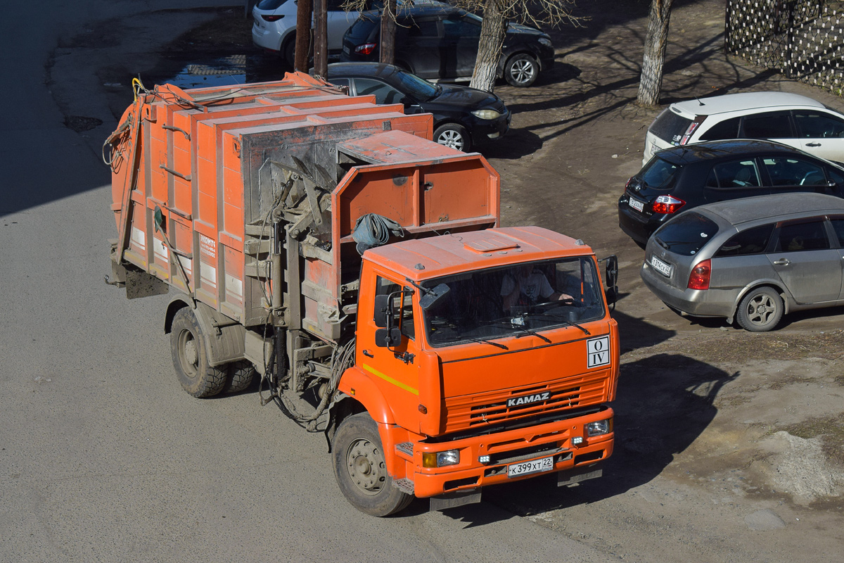 Алтайский край, № К 399 ХТ 22 — КамАЗ-53605-62
