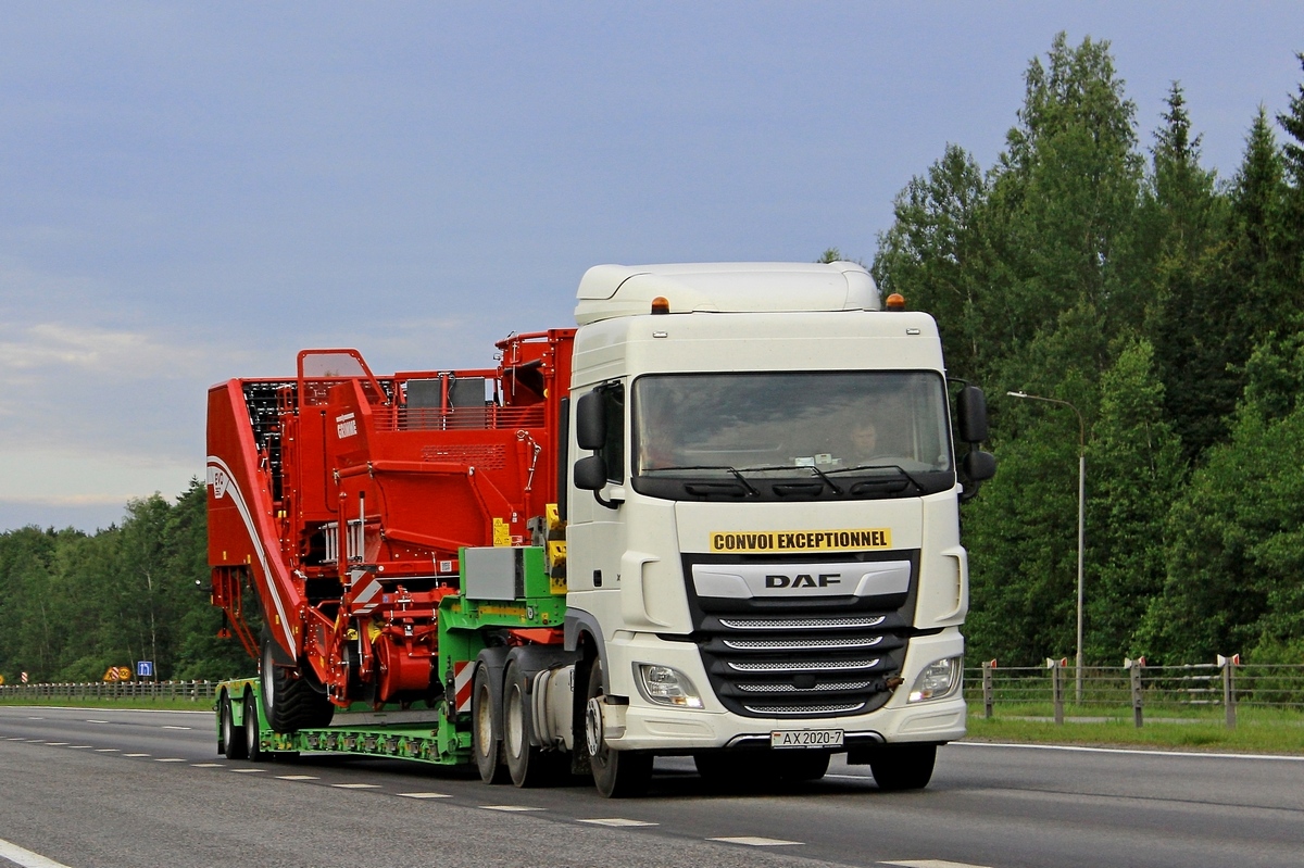 Минск, № АХ 2020-7 — DAF XF Euro6 (общая модель)