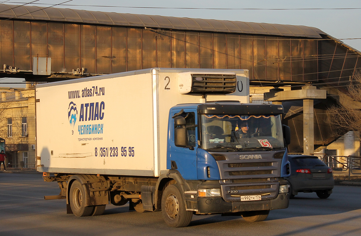 Челябинская область, № У 992 ТК 174 — Scania ('2004) P230