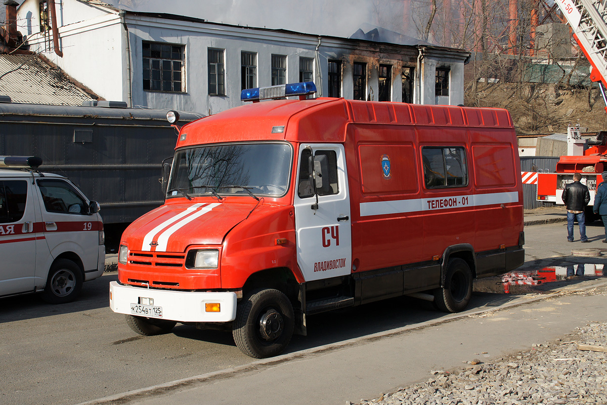 Приморский край, № К 254 ВТ 125 — ЗИЛ-5301CC "Бычок"