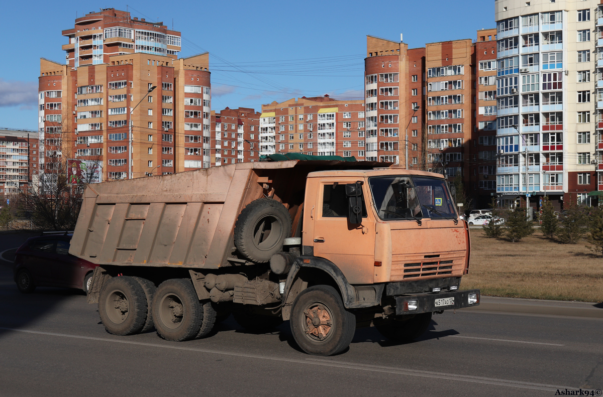 Красноярский край, № А 517 АО 124 — КамАЗ-55111 [551110]