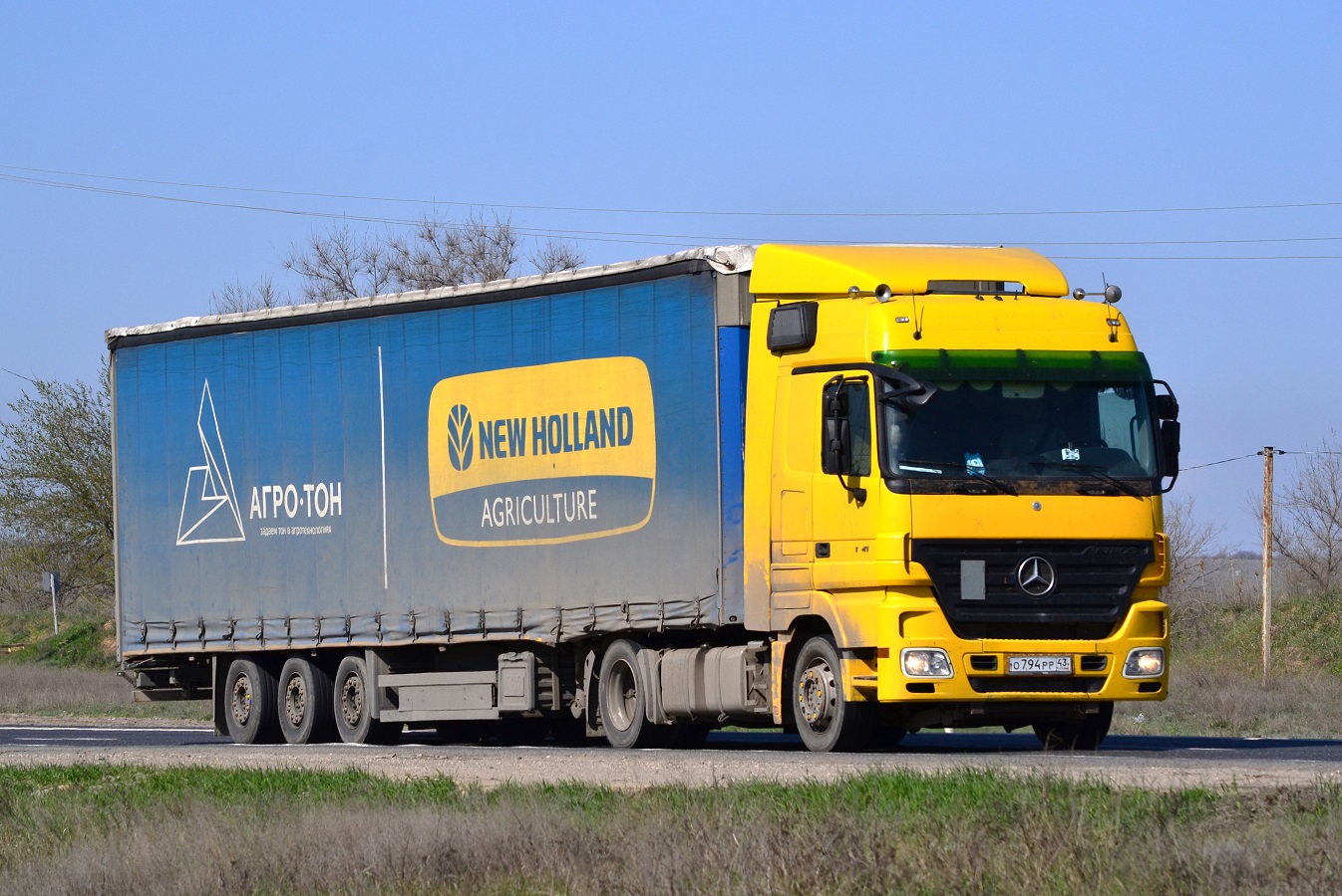 Кировская область, № О 794 РР 43 — Mercedes-Benz Actros ('2003) 1841