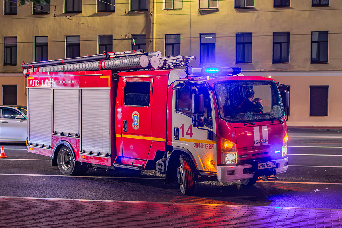 Санкт-Петербург, № С 907 КА 198 — Isuzu NPR75 [Z7X]